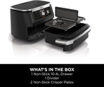 Ninja Foodi FlexDrawer 7-in-1 Air Fryer, Dual Zone, Black AF500UK