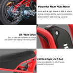 Electric Bike for Adults, 48V 15.6Ah Removable Battery, 7-Speed Electric Mountain Bike with LCD Display - image 3