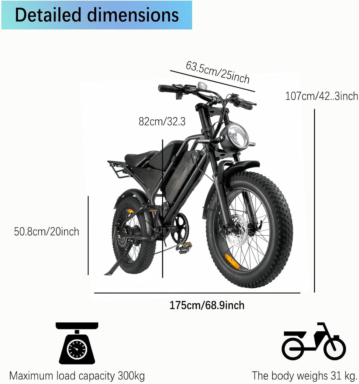 Electric Mountain Bike for Adults, 48V 18.2Ah Removable Battery, 250W Motor E-Bike, 7-Speed Fat Tire Bicycle - image 2
