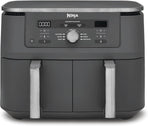Ninja MAX Dual Zone 9.5L Air Fryer, 2 Drawers, Gunmetal DZ400UK