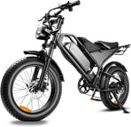 Electric Mountain Bike for Adults, 48V 18.2Ah Removable Battery, 250W Motor E-Bike, 7-Speed Fat Tire Bicycle - image 1