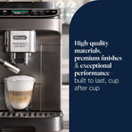 De'Longhi Magnifica Evo Next - Automatic Coffee Machine 13 Drinks Titanium