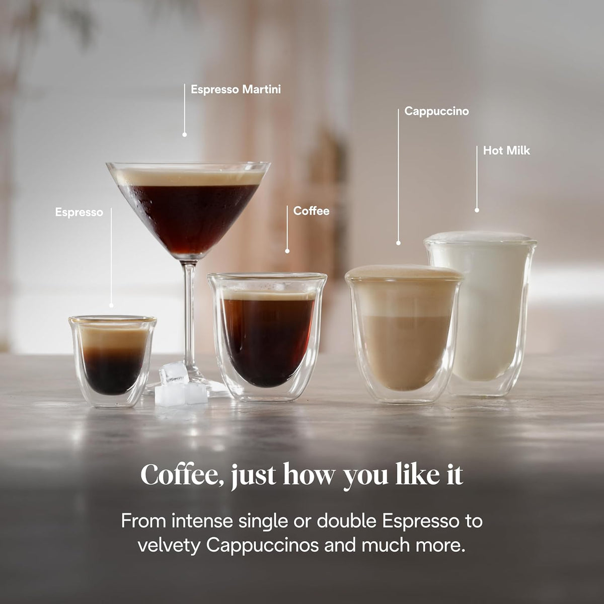 De'Longhi Classic EM450.M, Manual Coffee Machine with Steam Wand, Barista Pump Espresso Machine, Cappuccino Nozzle, Double Wall Filter Basket, 15bar, Fit Mug Up to 13cm, Stainless Steel/Metal