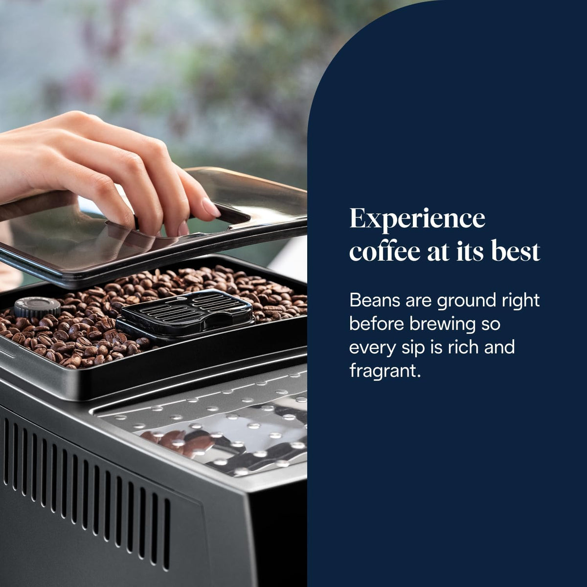 De'Longhi Magnifica S - Automatic Coffee Machine 2 Drinks Black