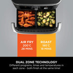 Ninja Foodi FlexDrawer 7-in-1 Air Fryer, Dual Zone, Black AF500UK