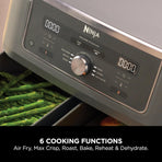 Ninja MAX Dual Zone 9.5L Air Fryer, 2 Drawers, Gunmetal DZ400UK