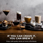 Ninja Luxe Premier 3-in-1 Coffee Machine, Silver ES601UK