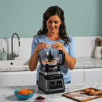 Ninja 3-in-1 Food Processor & Blender with Auto-iQ, Black BN800UK