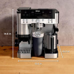 Ninja Luxe Premier 3-in-1 Coffee Machine, Silver ES601UK