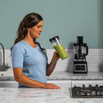 Ninja 3-in-1 Food Processor & Blender with Auto-iQ, Black BN800UK