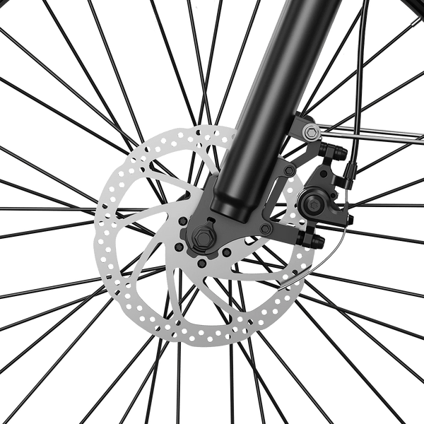 750W Electric Fat Tire Bike with 48V Battery, Hydraulic Disc Brakes & Front Basket - image 2