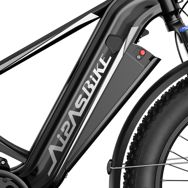 750W Electric Fat Tire Bike with 48V Battery, Hydraulic Disc Brakes & Front Basket - image 10