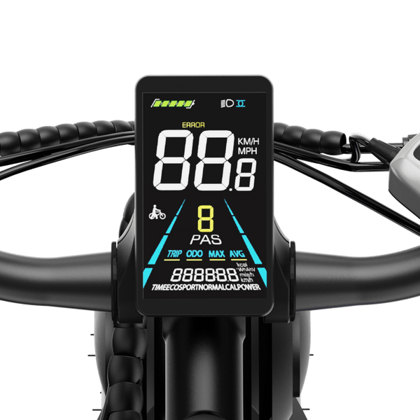 750W Electric Fat Tire Bike with 48V Battery, Hydraulic Disc Brakes & Front Basket - image 11